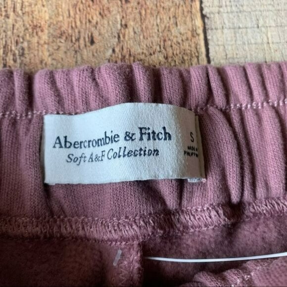 Abercrombie and Fitch mauve pink soft jogger sweat pants - S - Picture 4 of 9